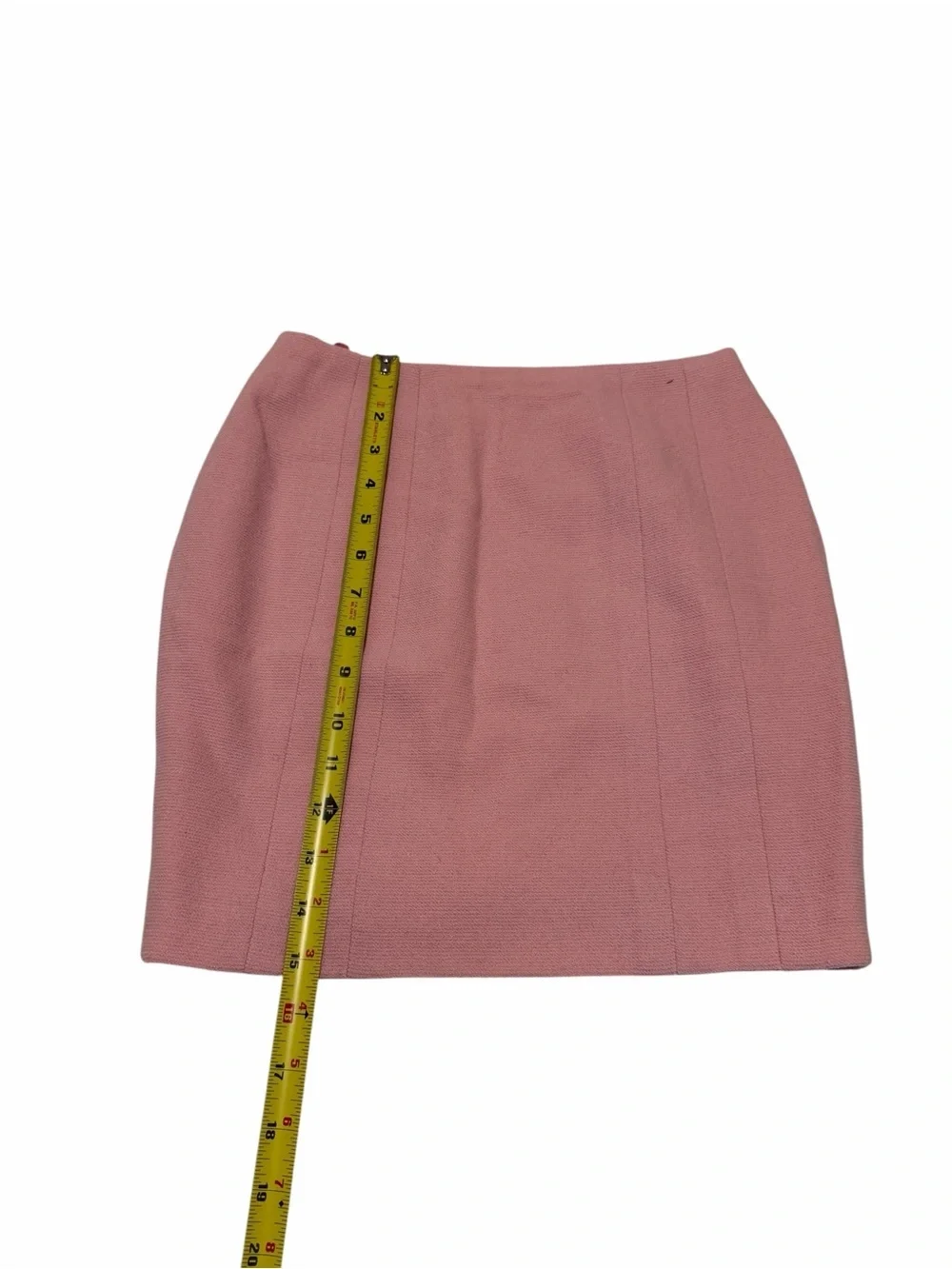 CHANEL Mauve Pink Tailored Mini Skirt, Sz 6, pre-owned
